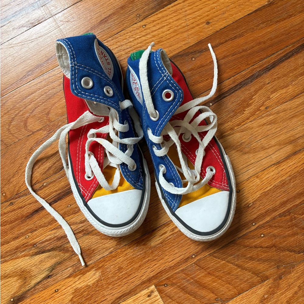 Vibrant Kids' High-Top Sneakers